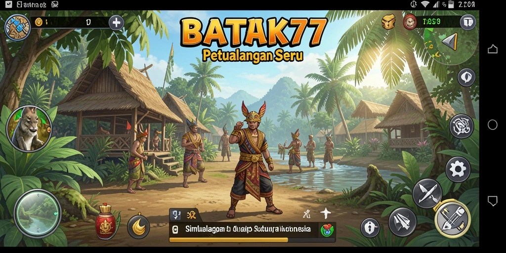 Tampilan menarik dari gameplay SIMULASI BATIK77 dengan beragam pola dan warna.