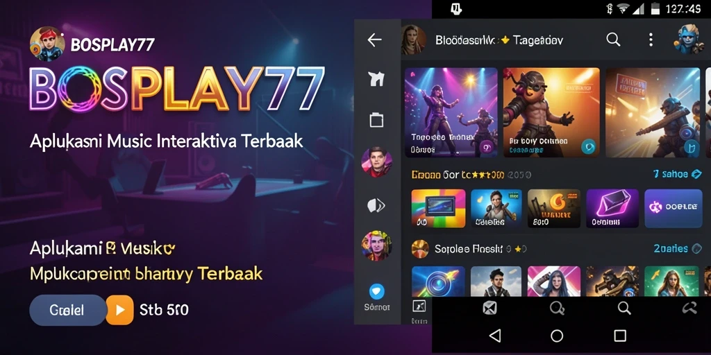 Tampilan gameplay BOSPLAY77 yang mengasyikkan saat bermain musik.