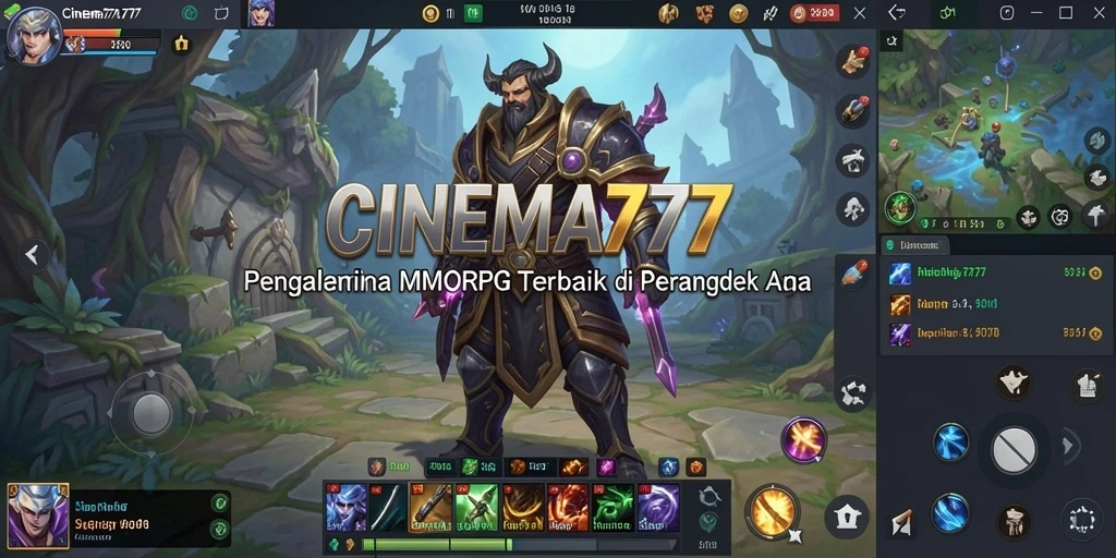 Gameplay CINEMA777 yang penuh aksi dan strategi di dunia fantastis.