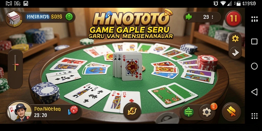 Tampilan menarik gameplay HINOTOTO yang penuh strategi.