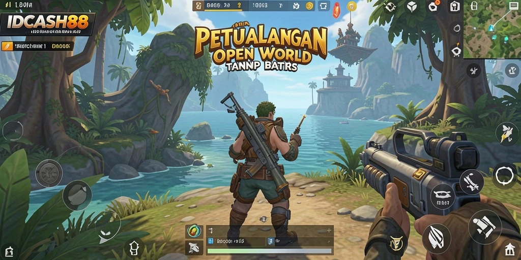 Gameplay mendebarkan di dunia terbuka IDCASH88.