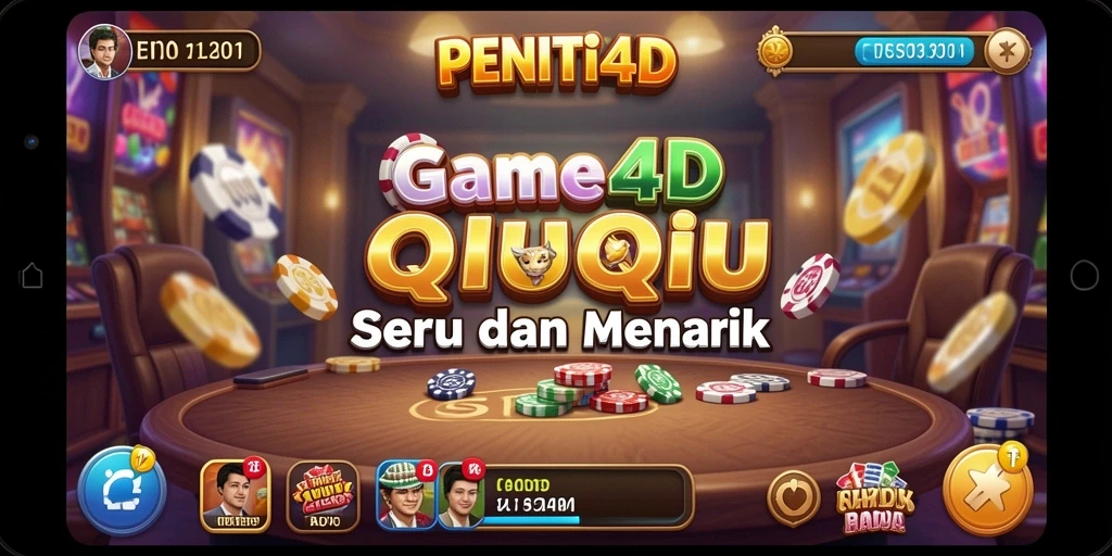 Tampilan gameplay seru dari PENITI4D QiuQiu.