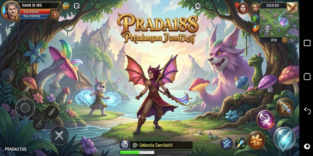 Tampilan gameplay seru dan menantang dalam PRADA188.