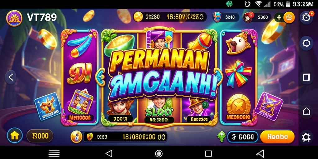 Tampilan gameplay menawan dari VT789 yang membuat ketagihan.